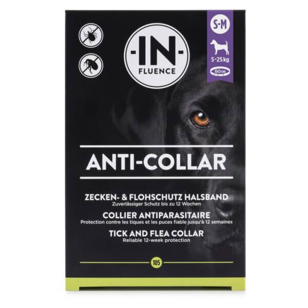 In - Fluence Anti - Collare protezione antiparassitaria per cani S/M