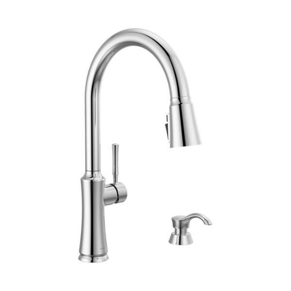 Llave de Cocina Delta® – Colección Renaldi™ con ProClean™ Spray