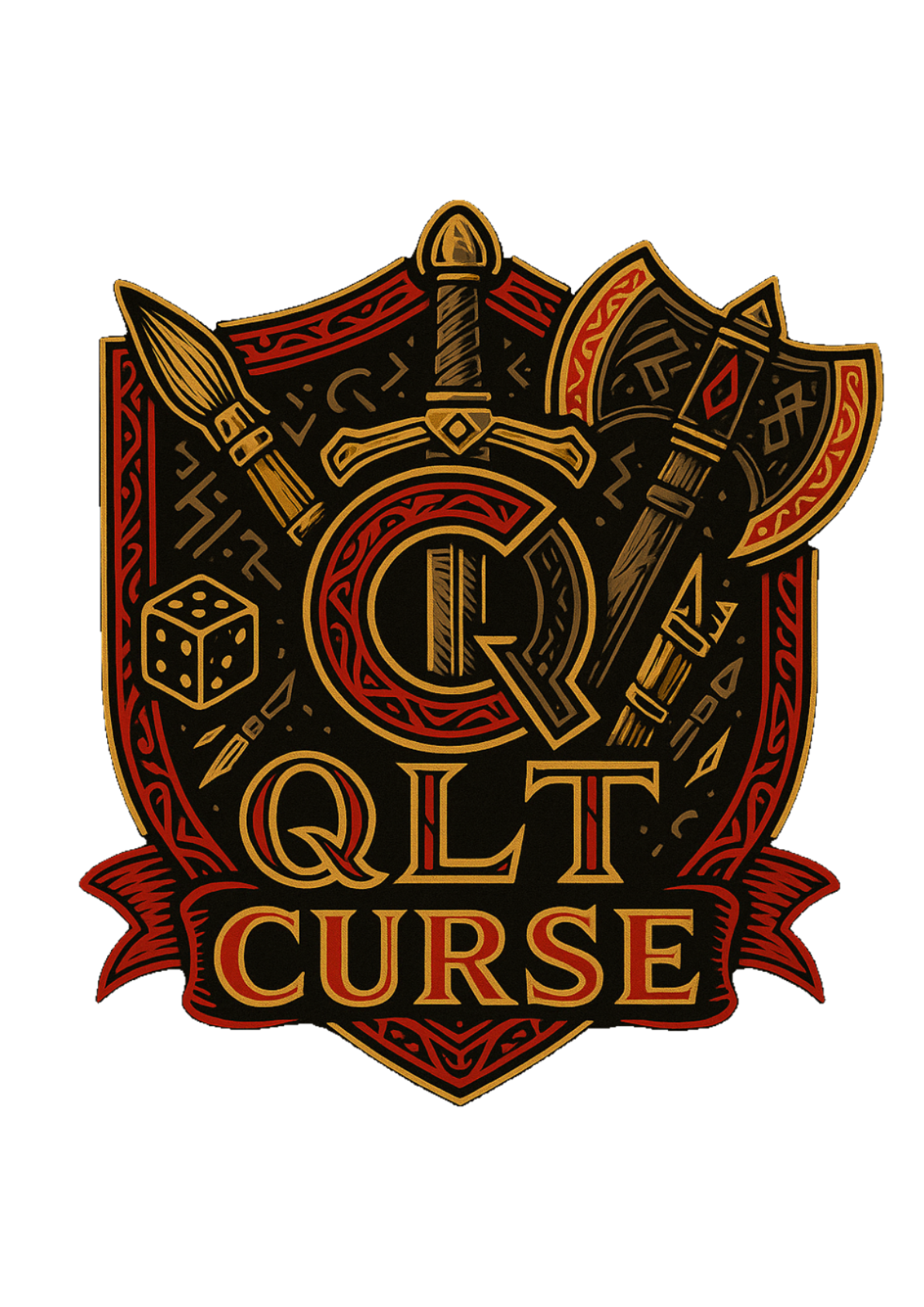 QLT Gamerrunde – Set – 3D-Miniaturen (STL-Datei)