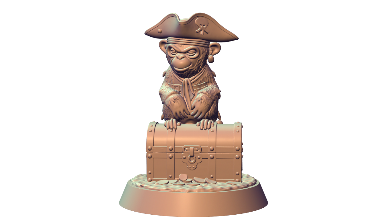 Shelly Ayeland – 3D Startspielermarker, Münzen, Fass-Token & Custom Würfel (STL-Dateien)