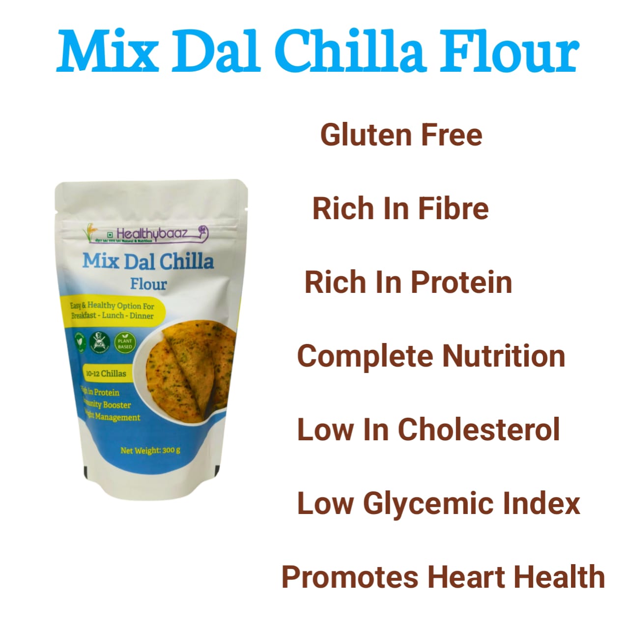 Mix Dal Chilla Flour