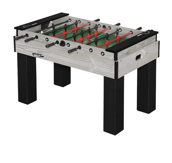 Mesa Pebolim Madeira Maciça Metalizada