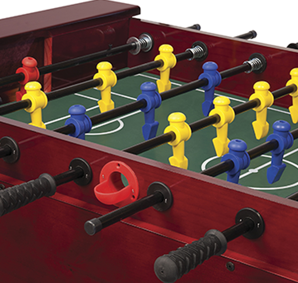 Mesa Pebolim Madeira Maciça com Verniz Tingido