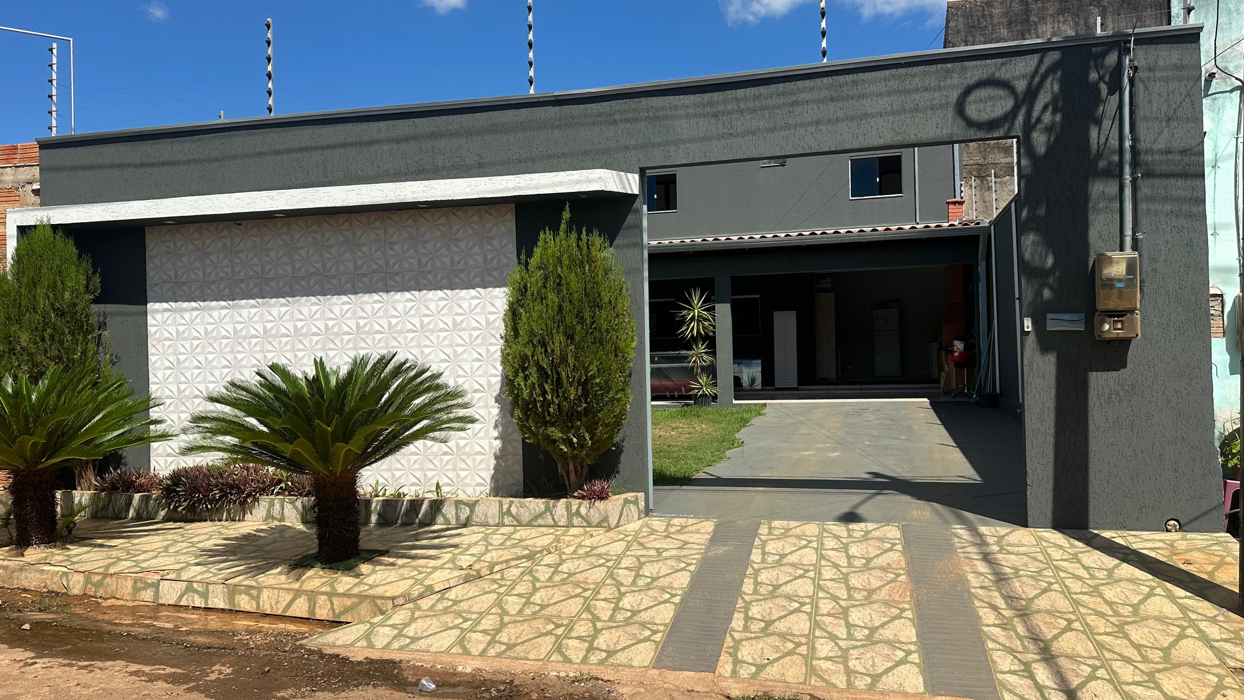 Casa com área externa no Bairro Cidade Jardim - Parauapebas
