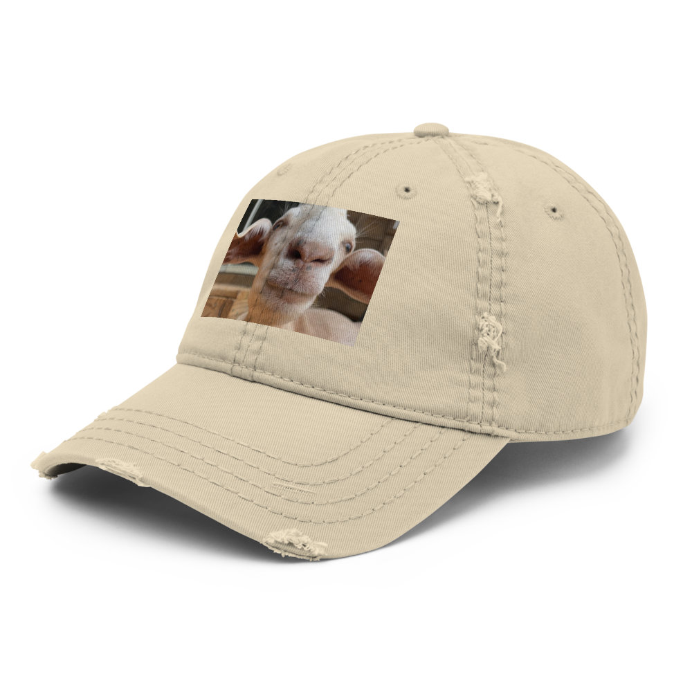 Distressed Tilly Cap