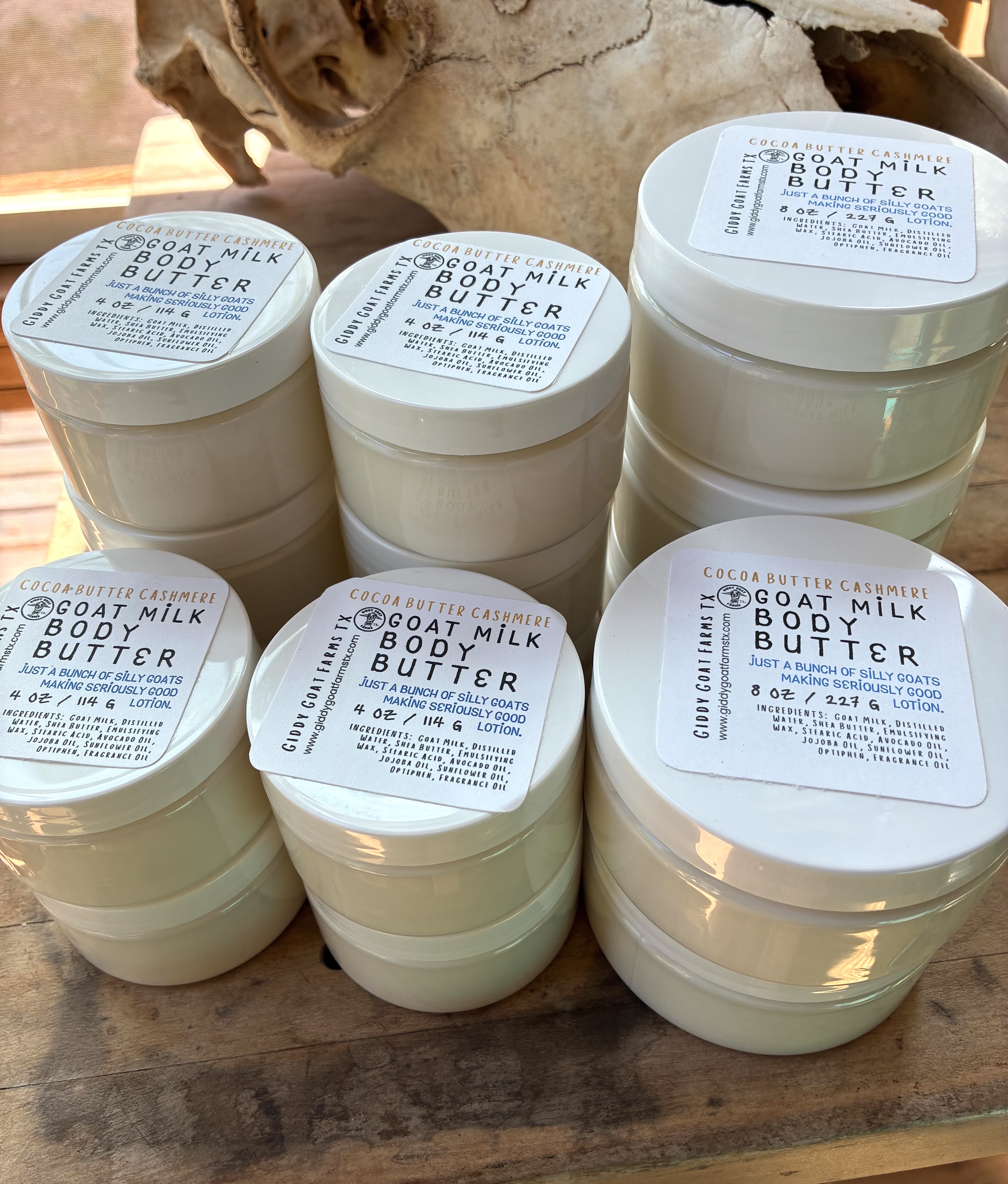 Goat Milk Body Butter 4 oz.