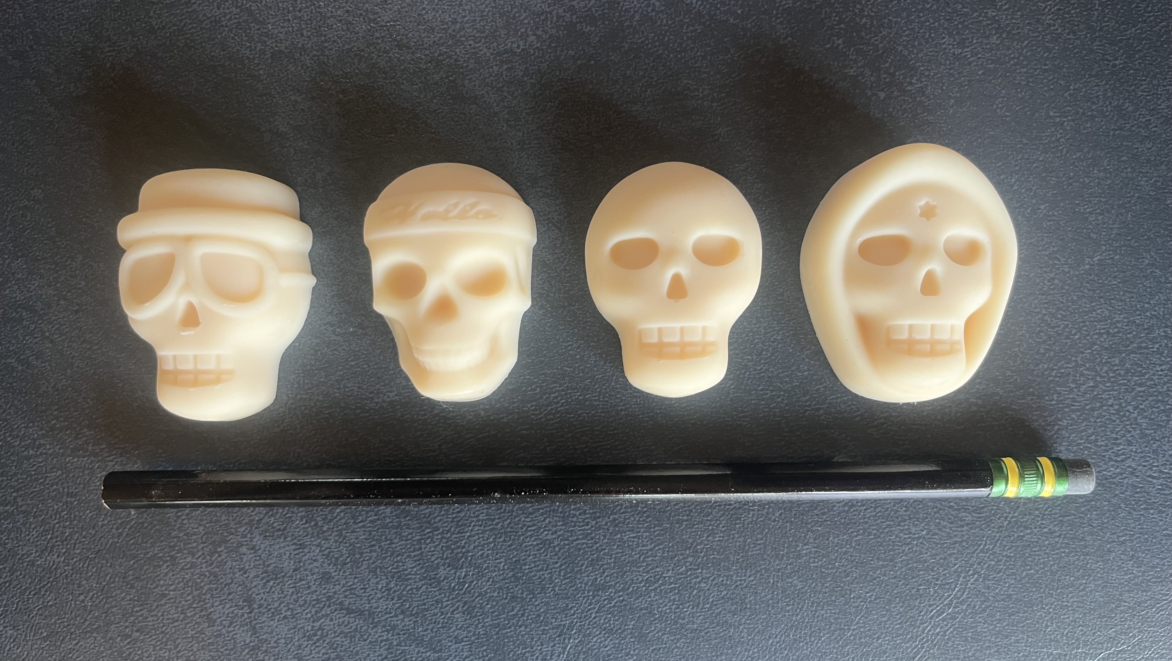 Pair of Mini Skeleton Soaps