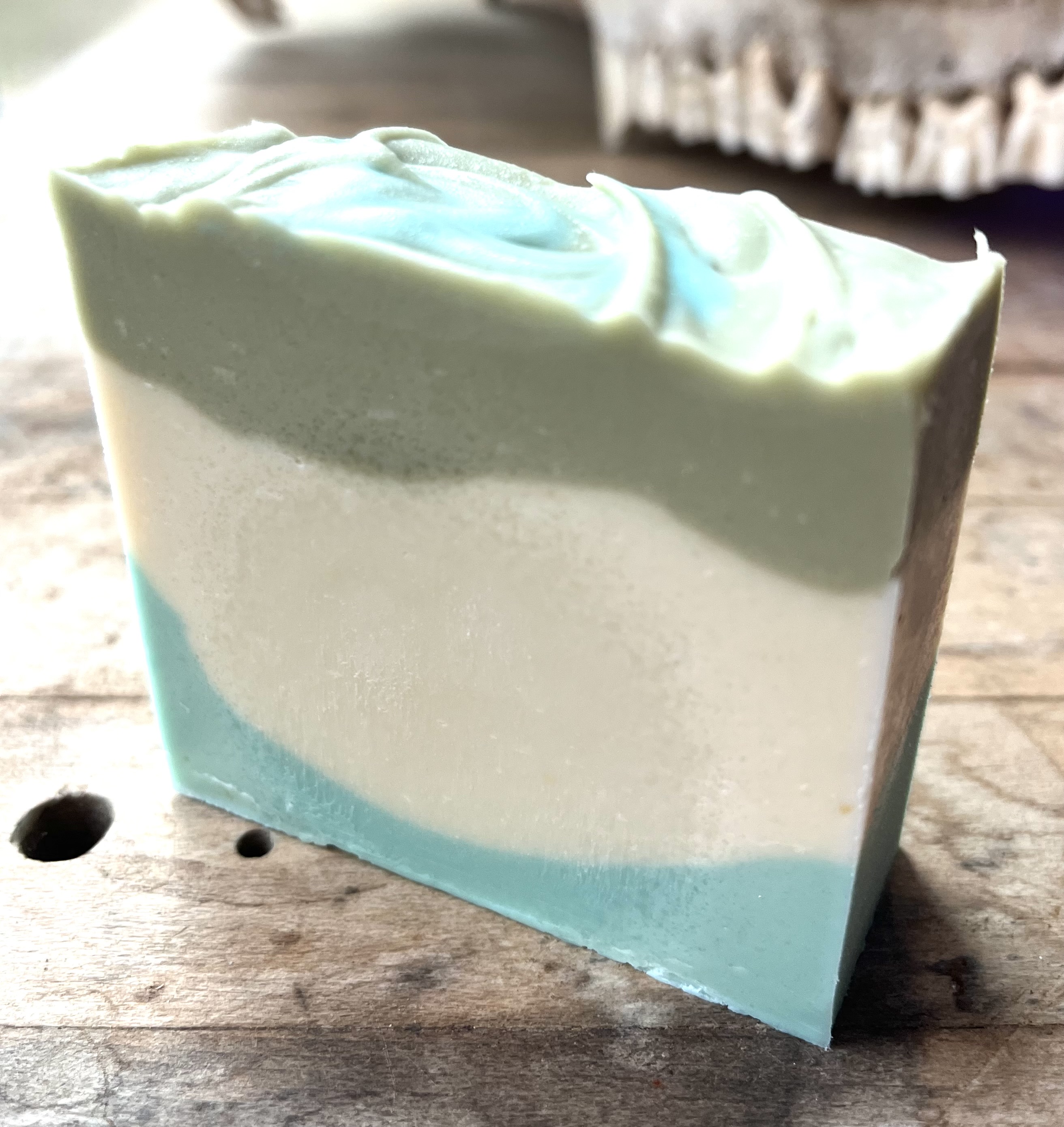 Sea Salt & Lily Goat Milk Soap