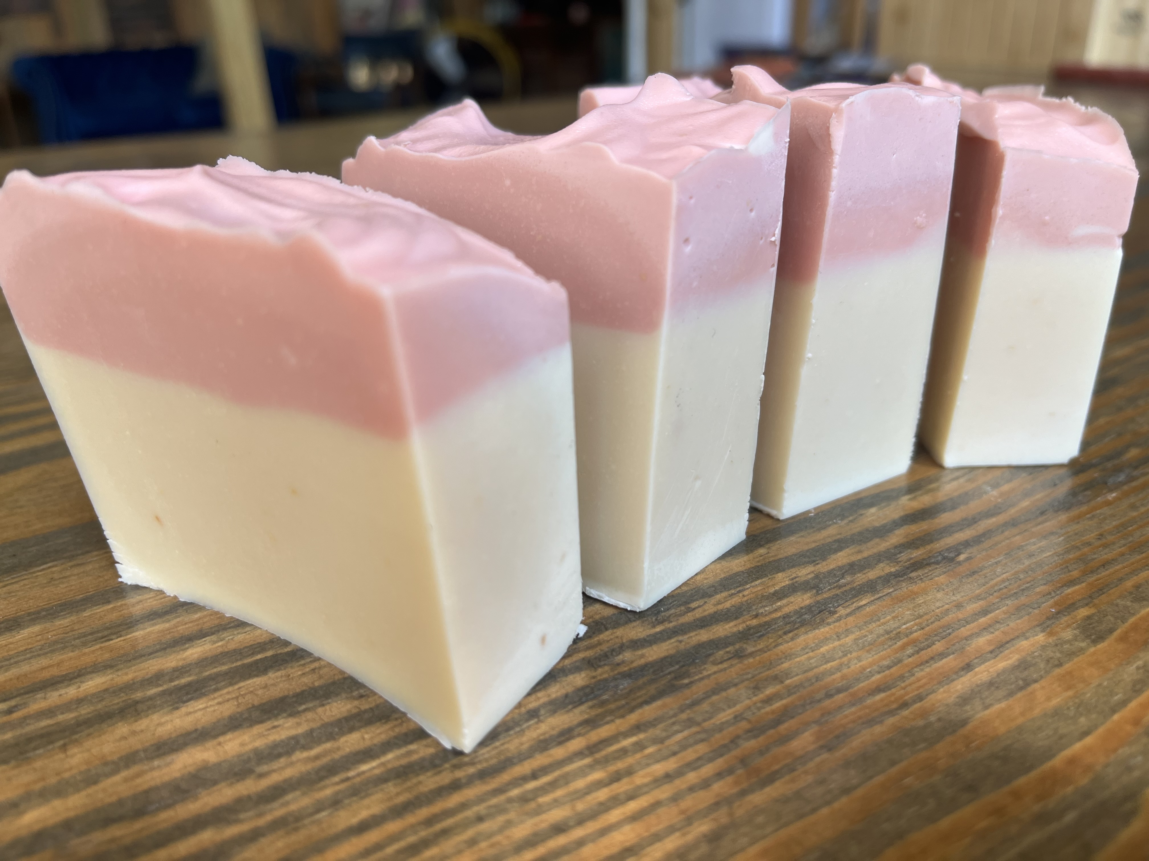 Pink & Cream Fresh Snow Goat Milk Soap