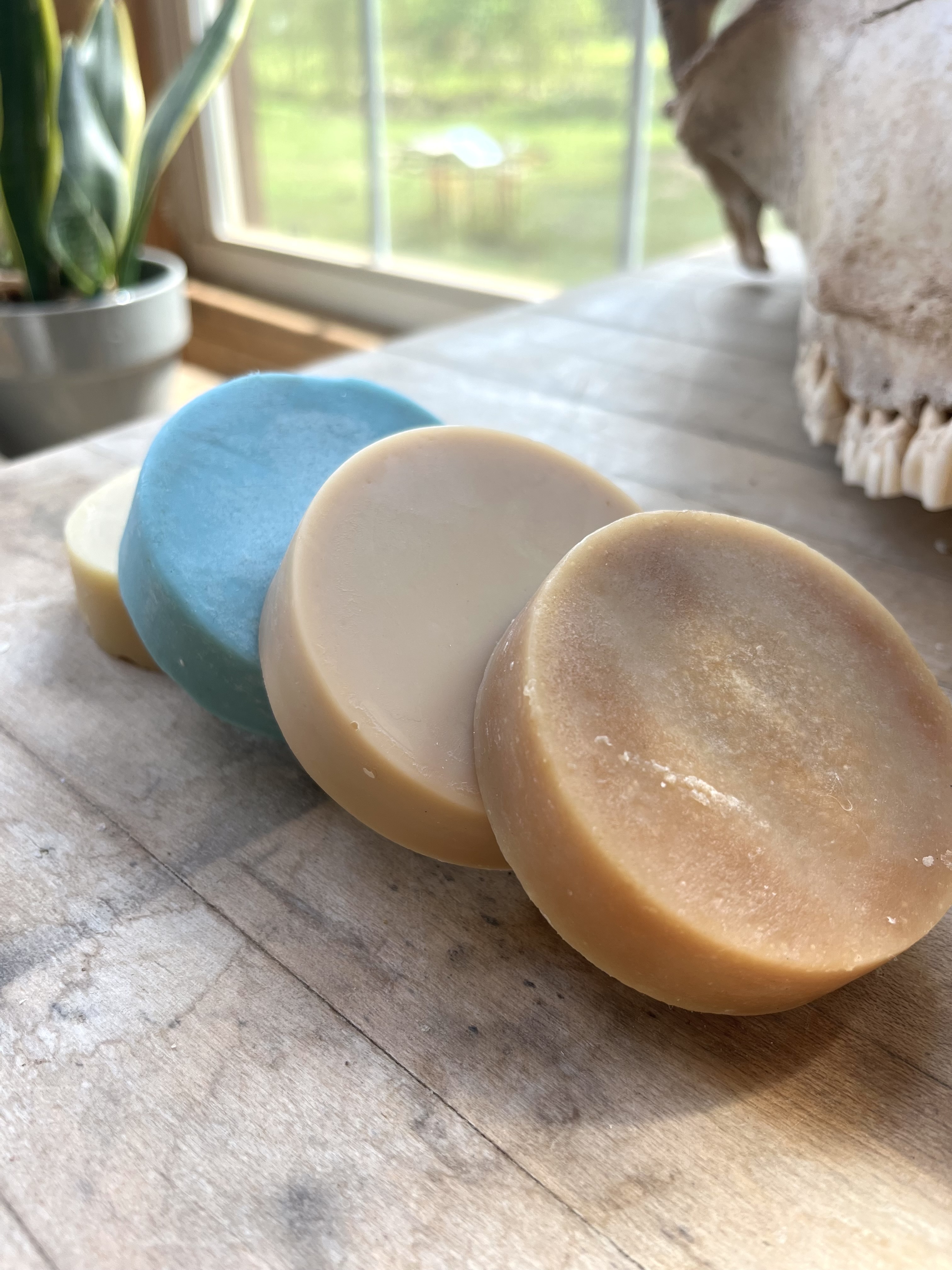 Round Goat Milk Soap