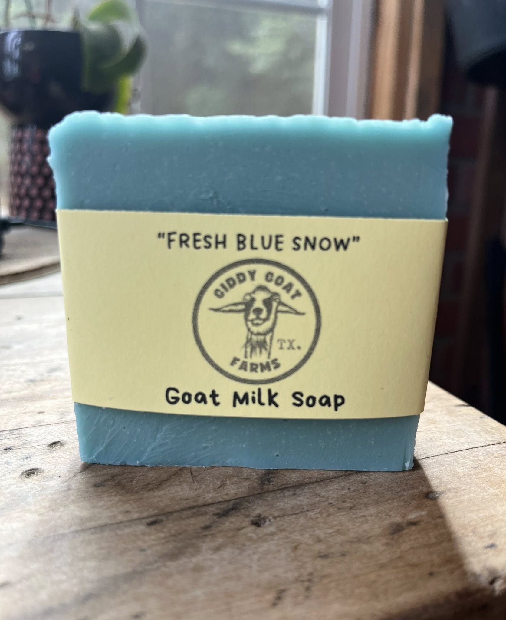 Fresh Blue Snow Goat Milk Soap