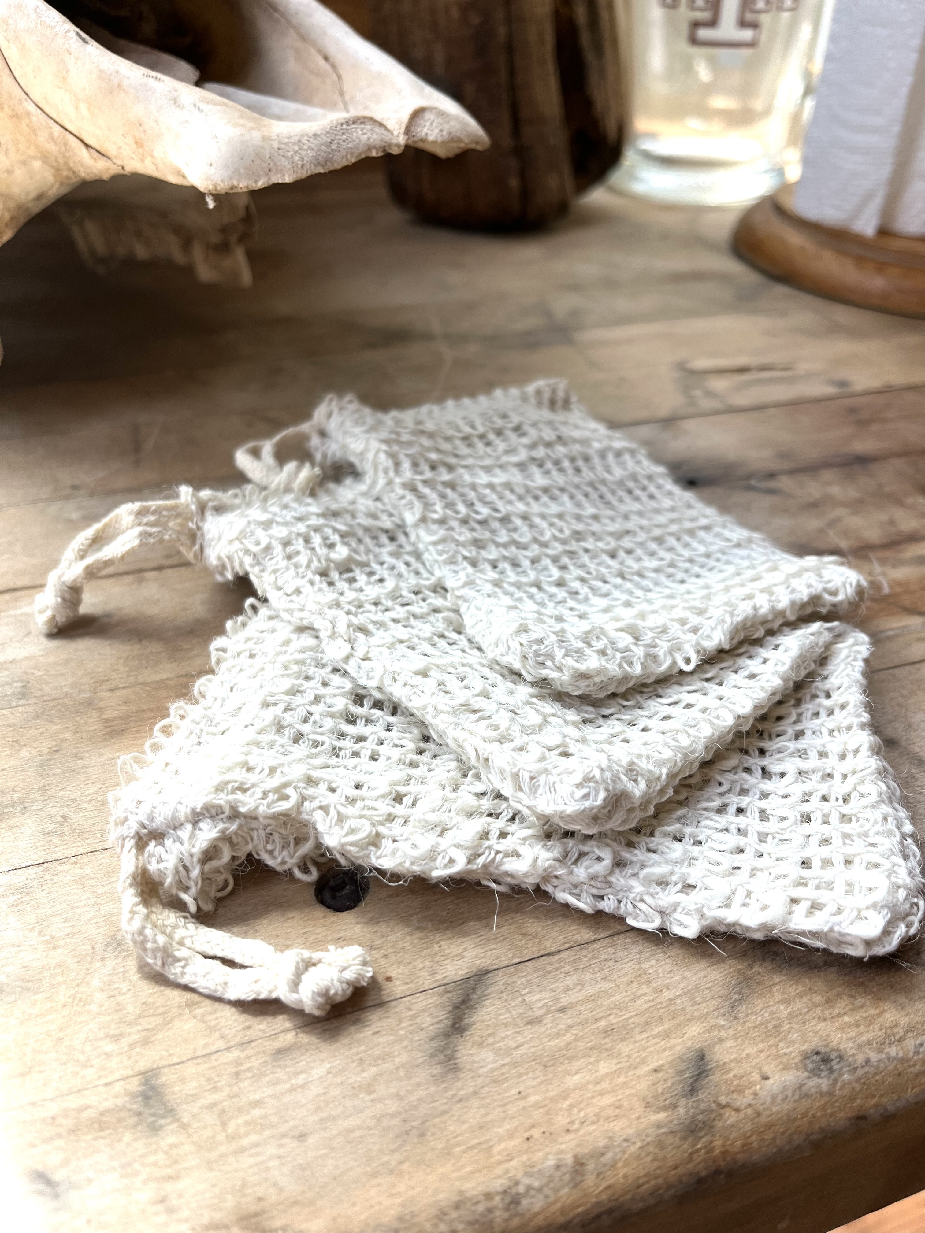 Cotton & Linen Bar Pouch