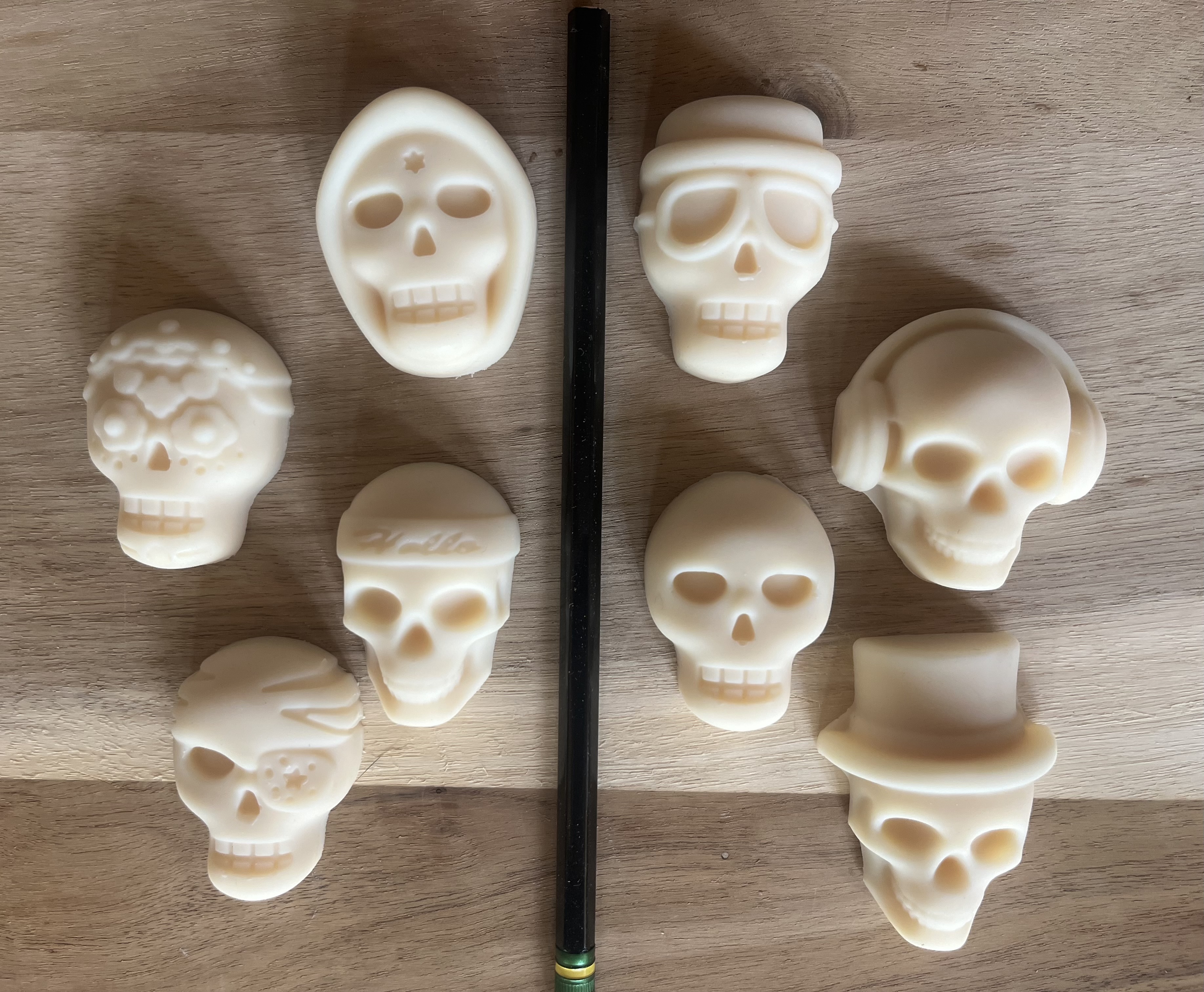 Pair of Mini Skeleton Soaps