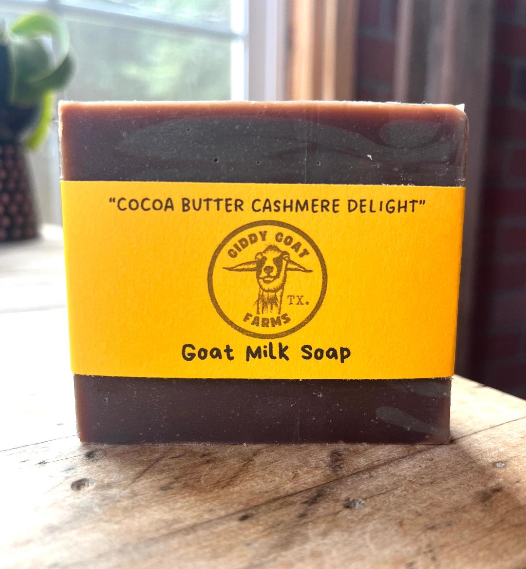 Cocoa Butter Cashmere Goat Milk Soap