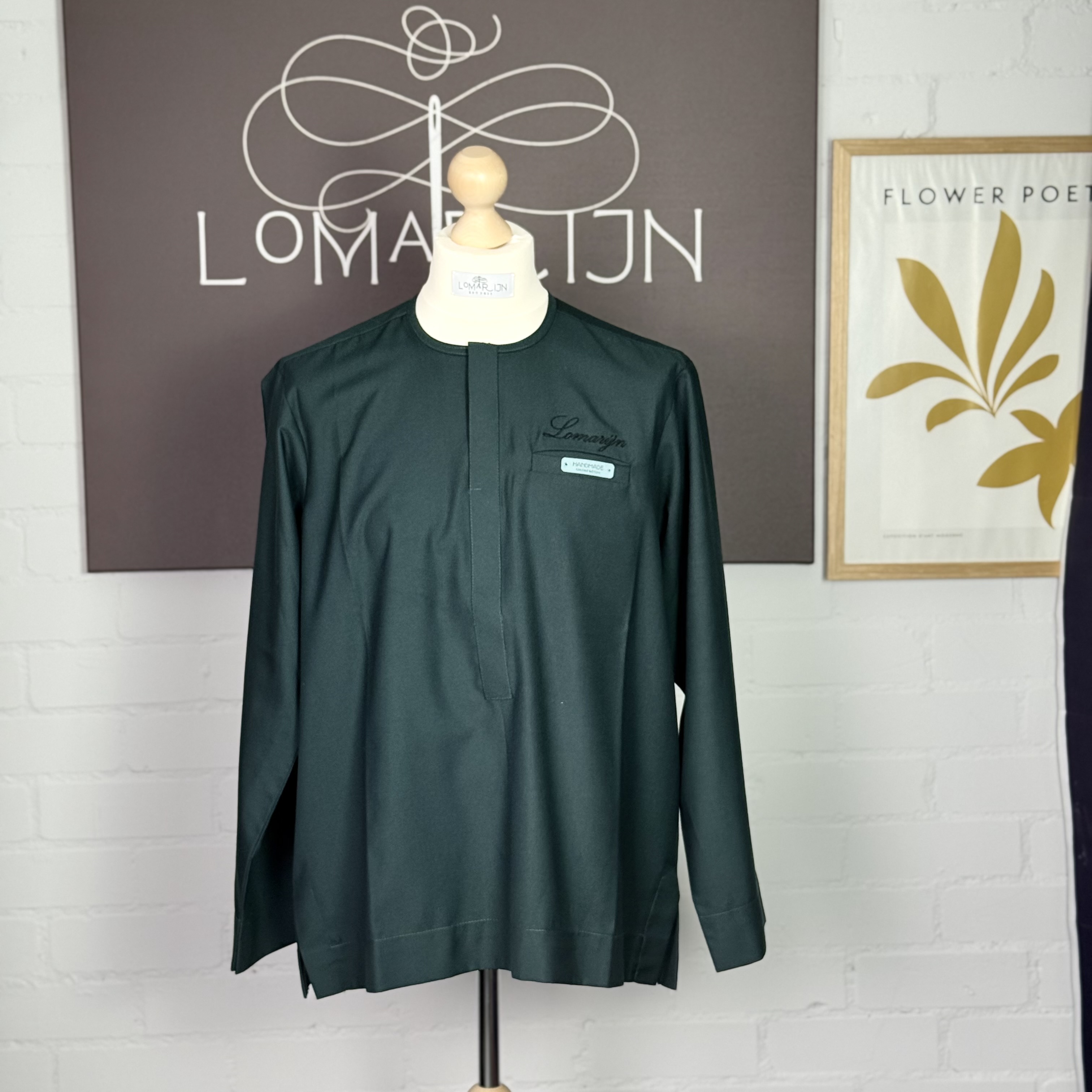 Men's Classic Green Kaftan