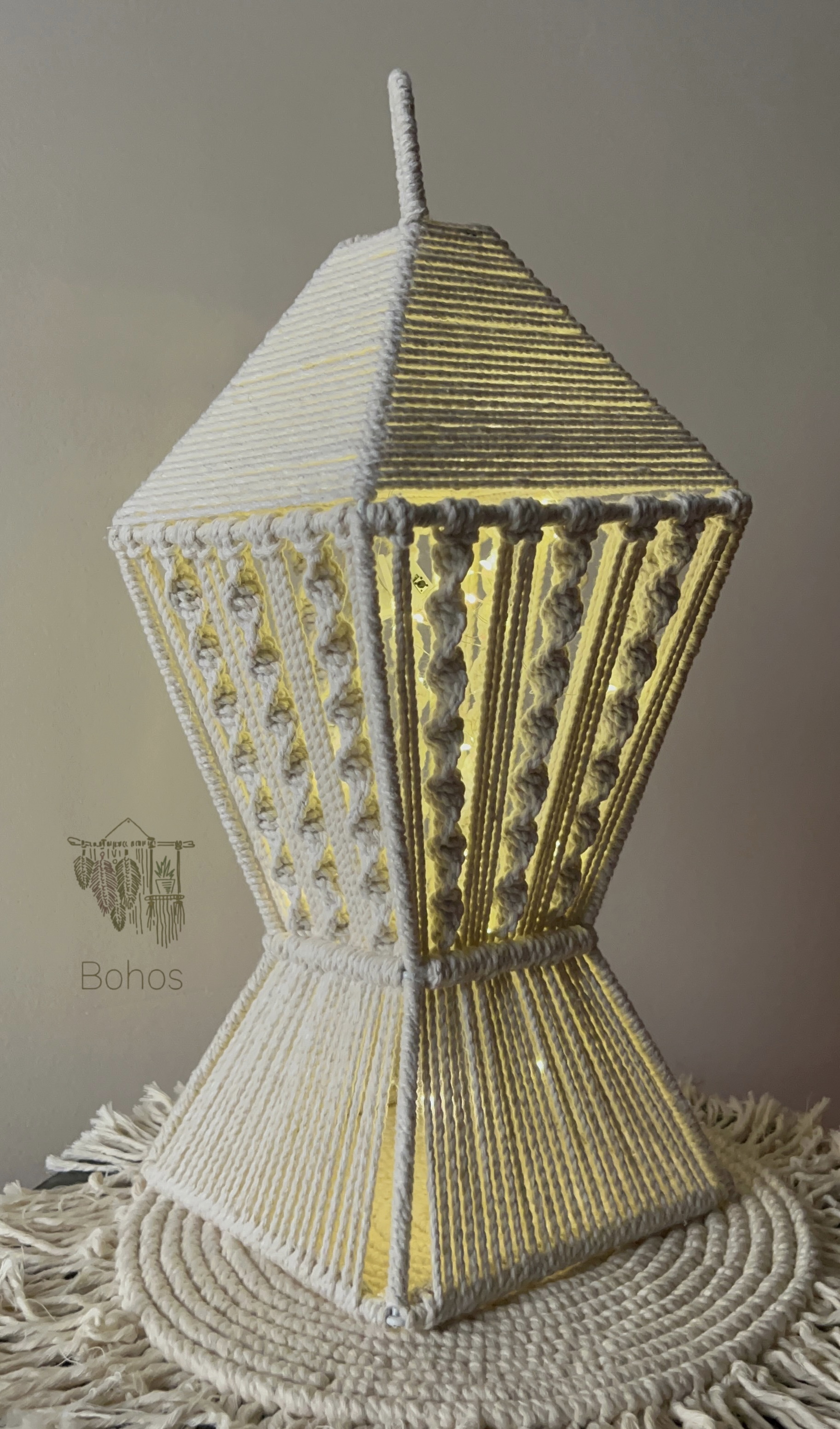 Macrame Decorative Lantern