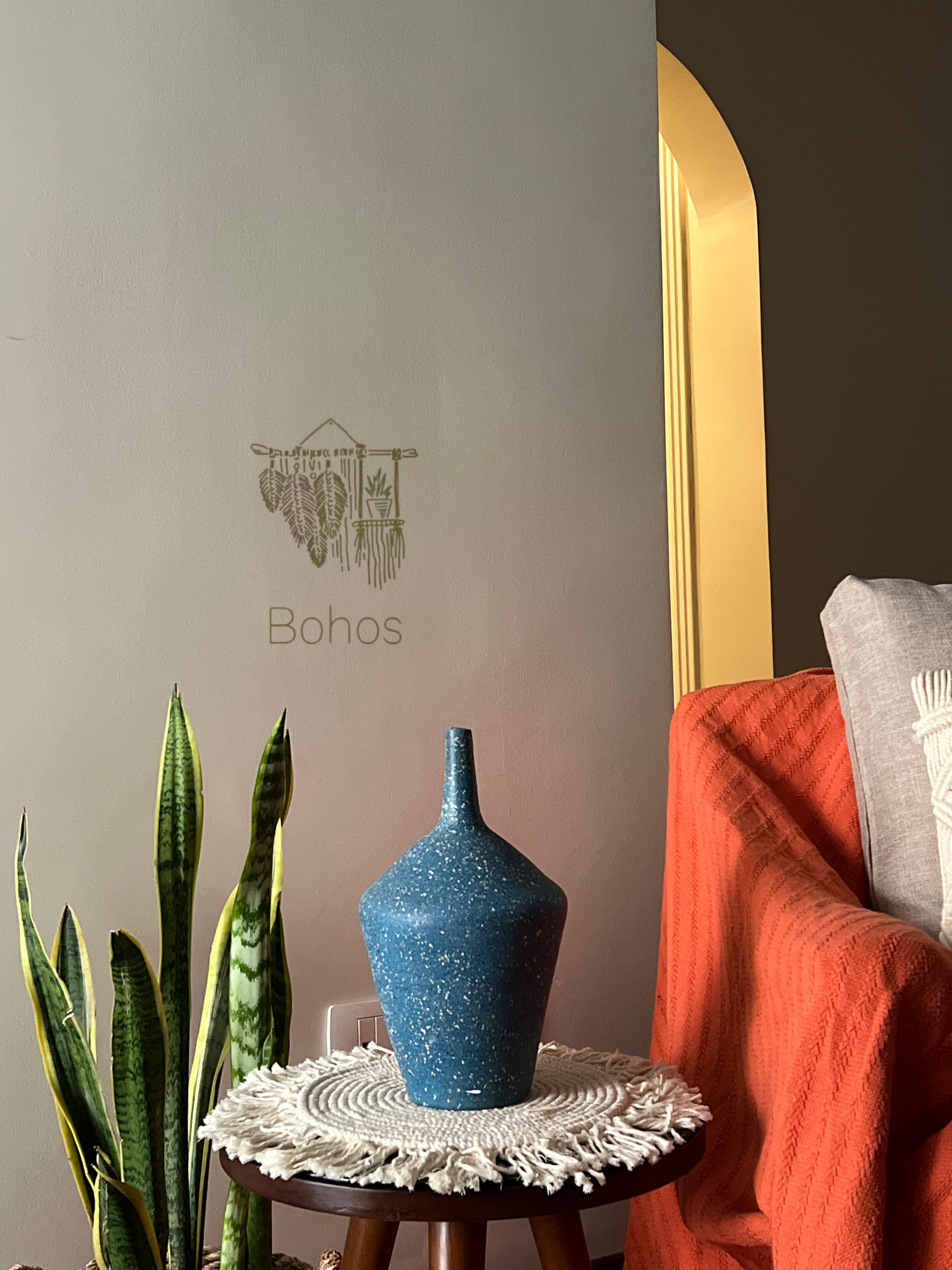 Decorative Blue Vase