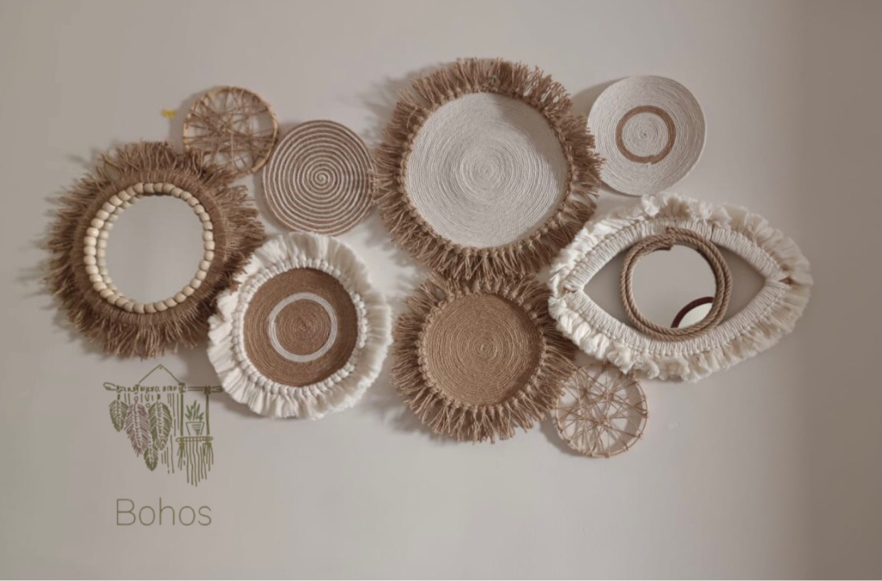 Handcrafted Boho Wall Set