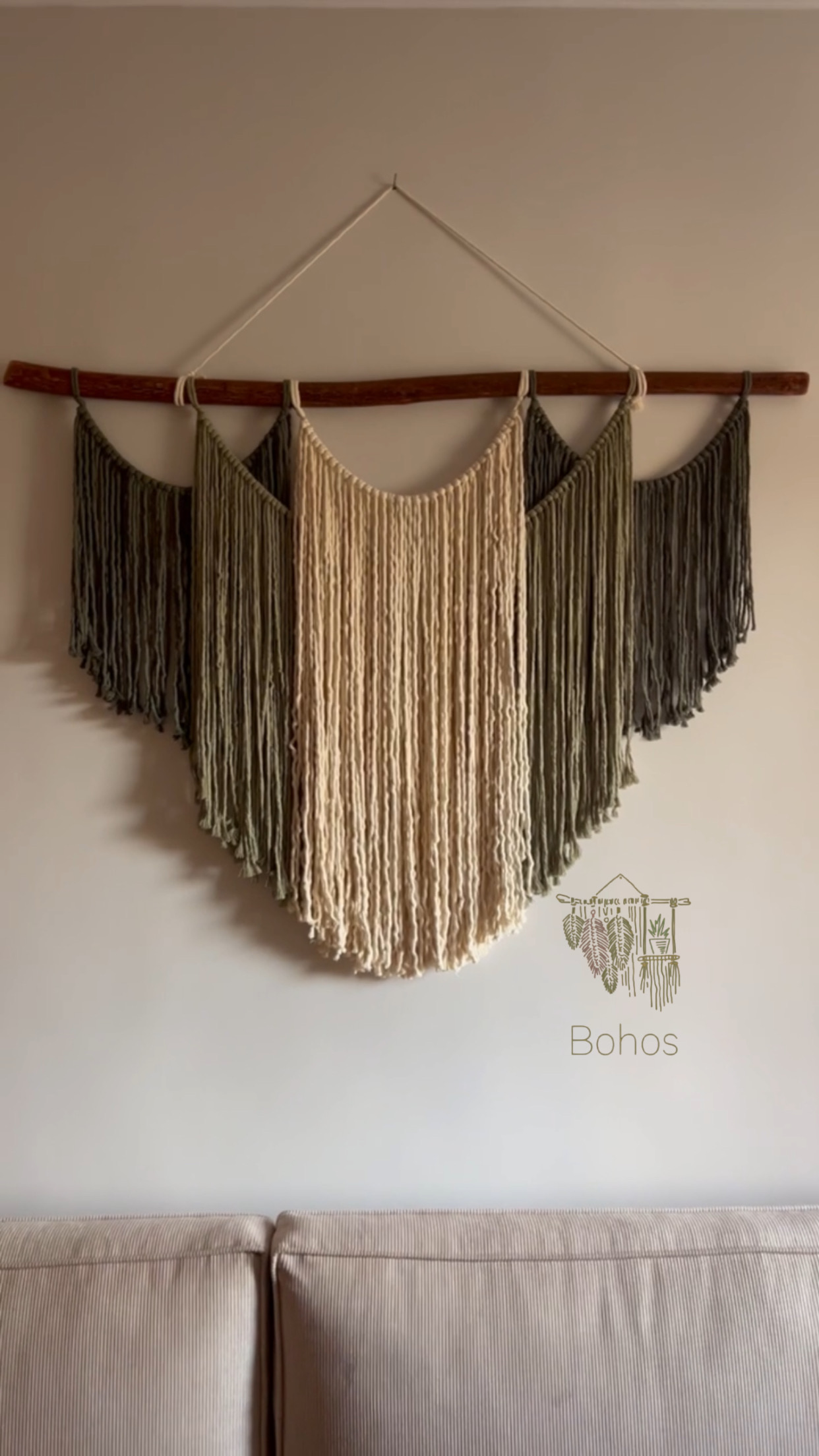 Wall hanging macrame 
