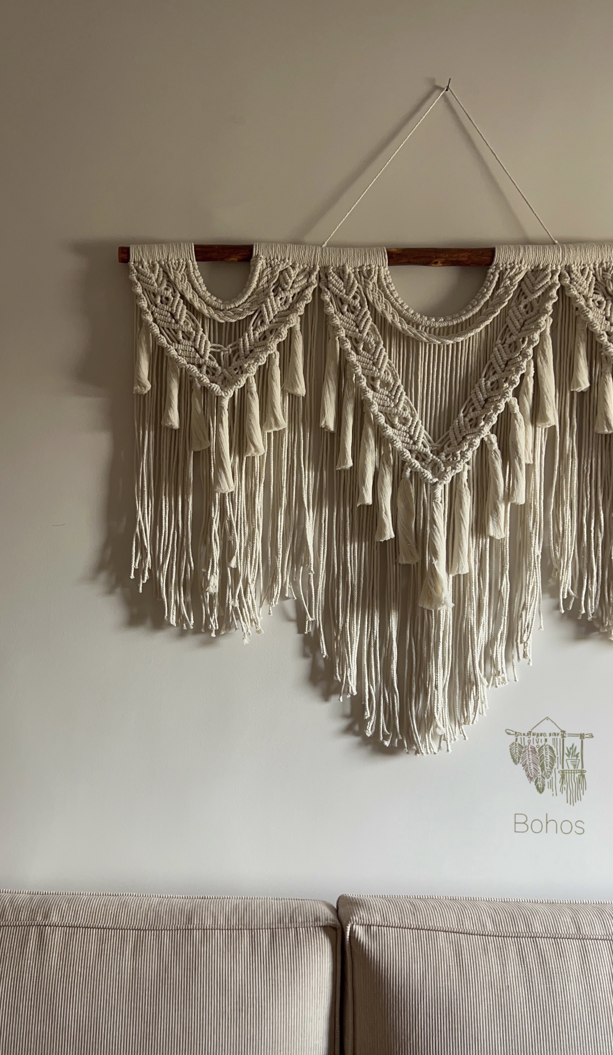 Wall hanging macrame 