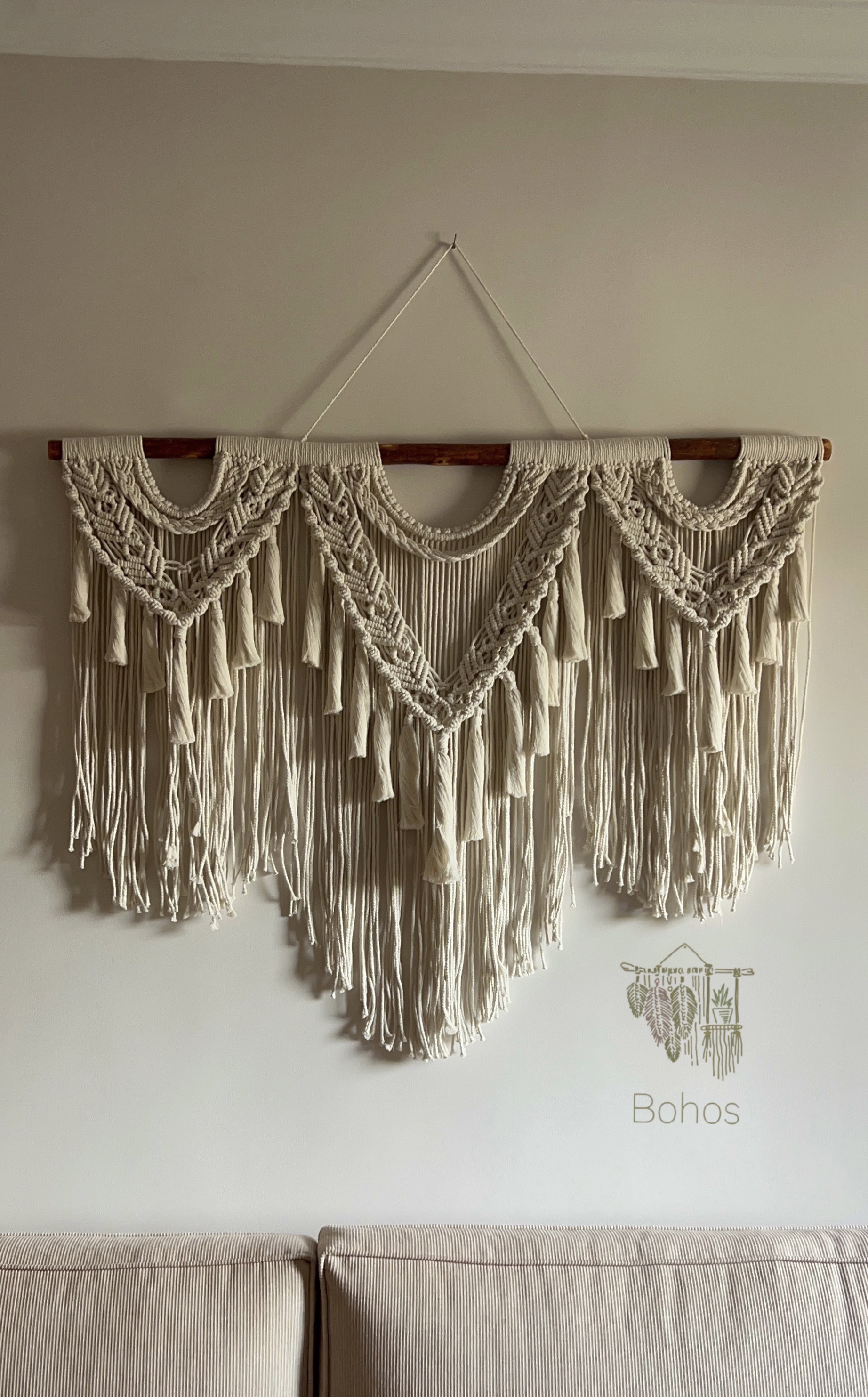 Wall hanging macrame 
