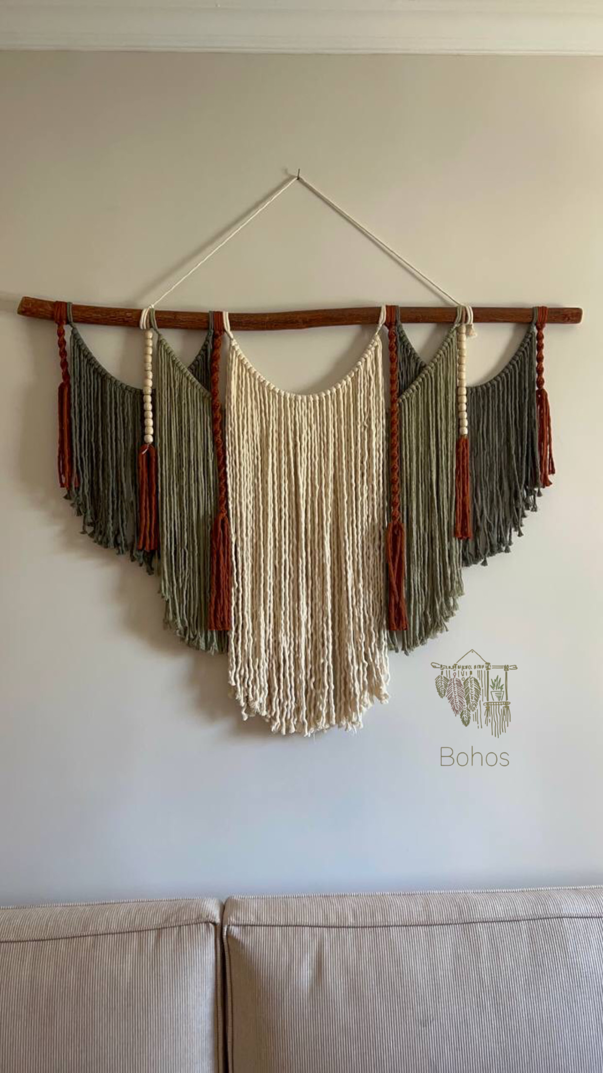Wall hanging macrame 
