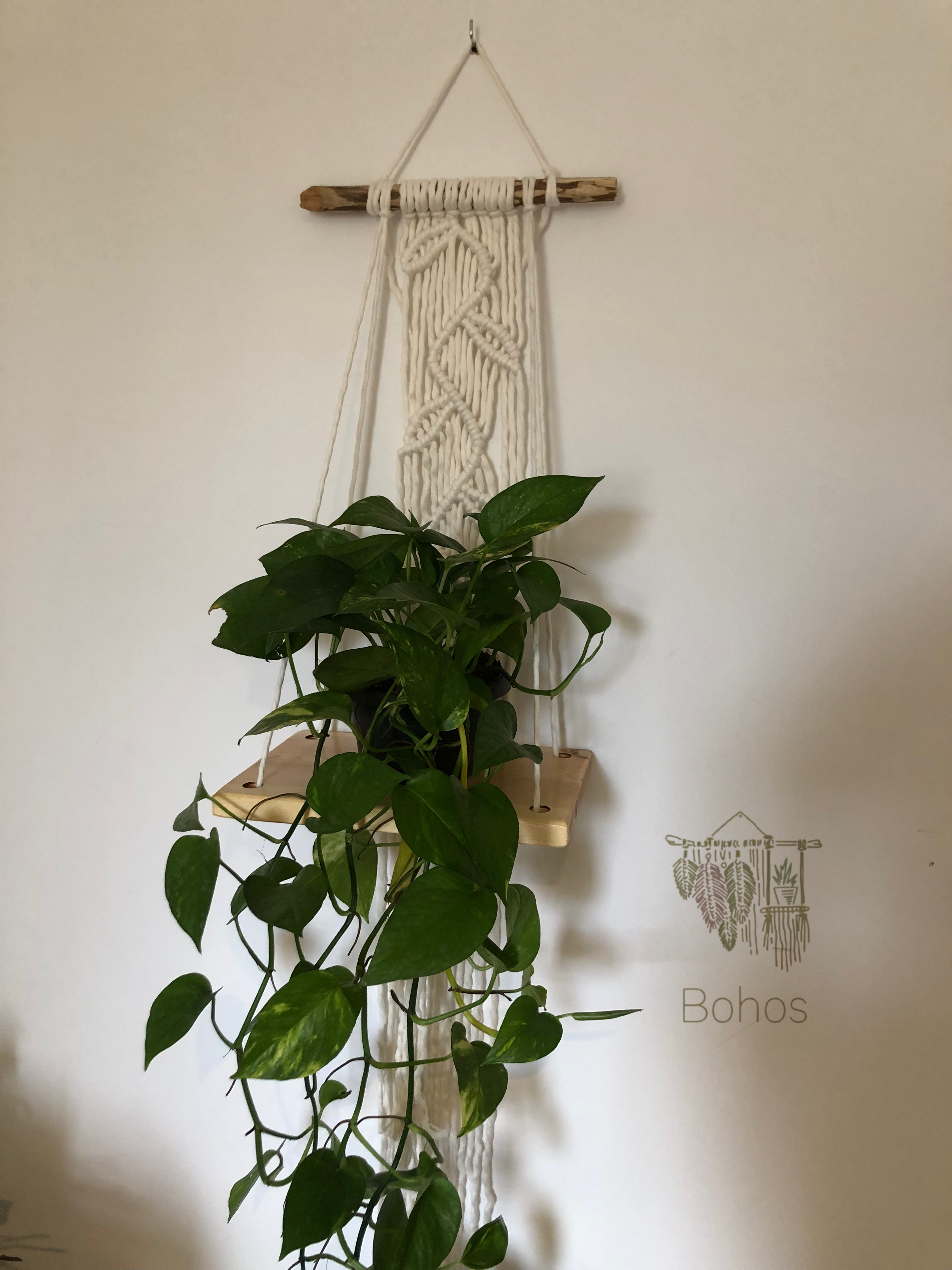 Macrame Hanging Shelf
