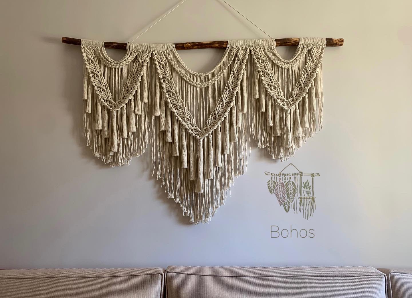 Wall hanging macrame 