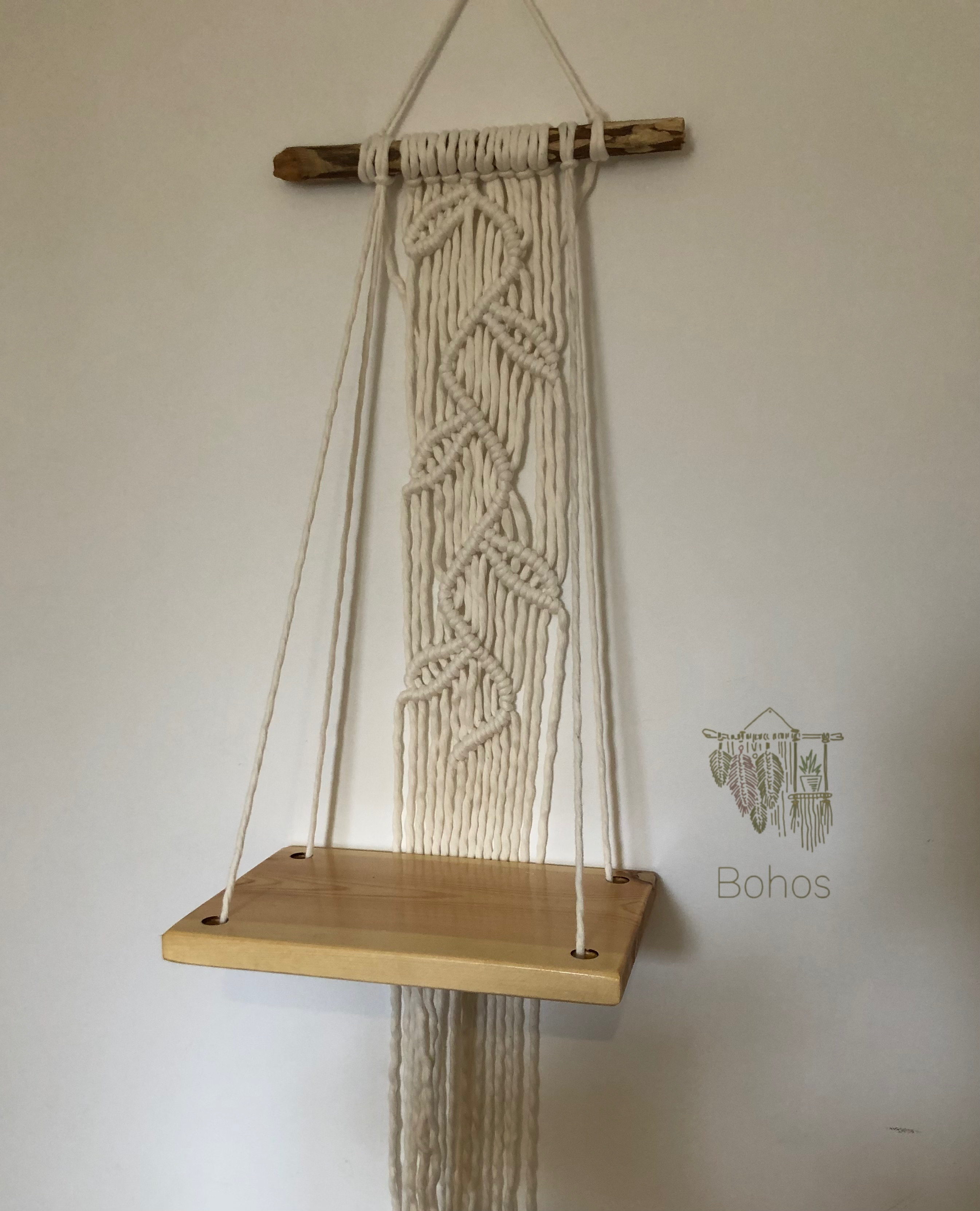 Macrame Hanging Shelf