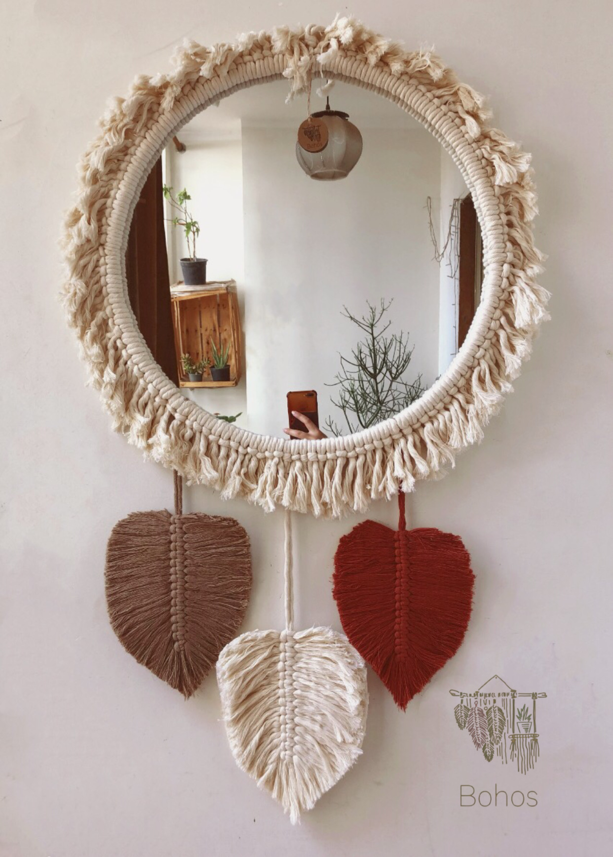 Macrame Mirror