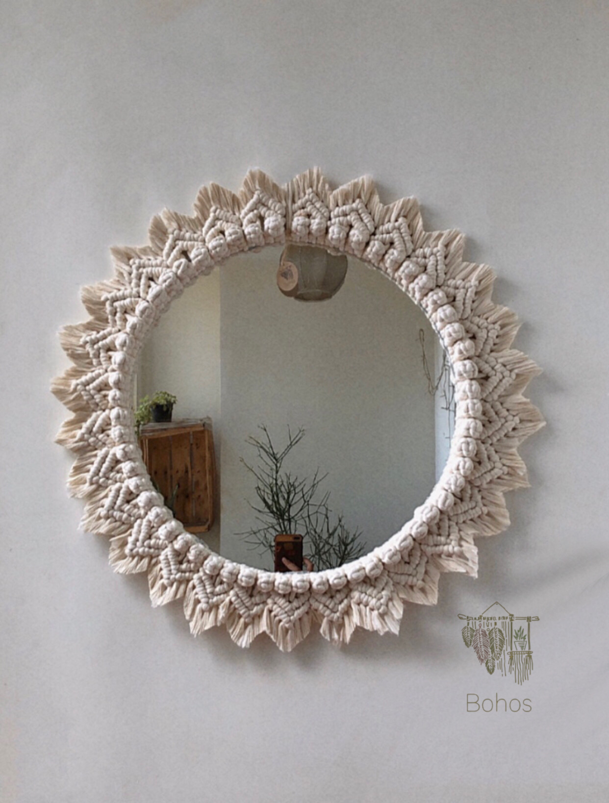 Macrame Mirror