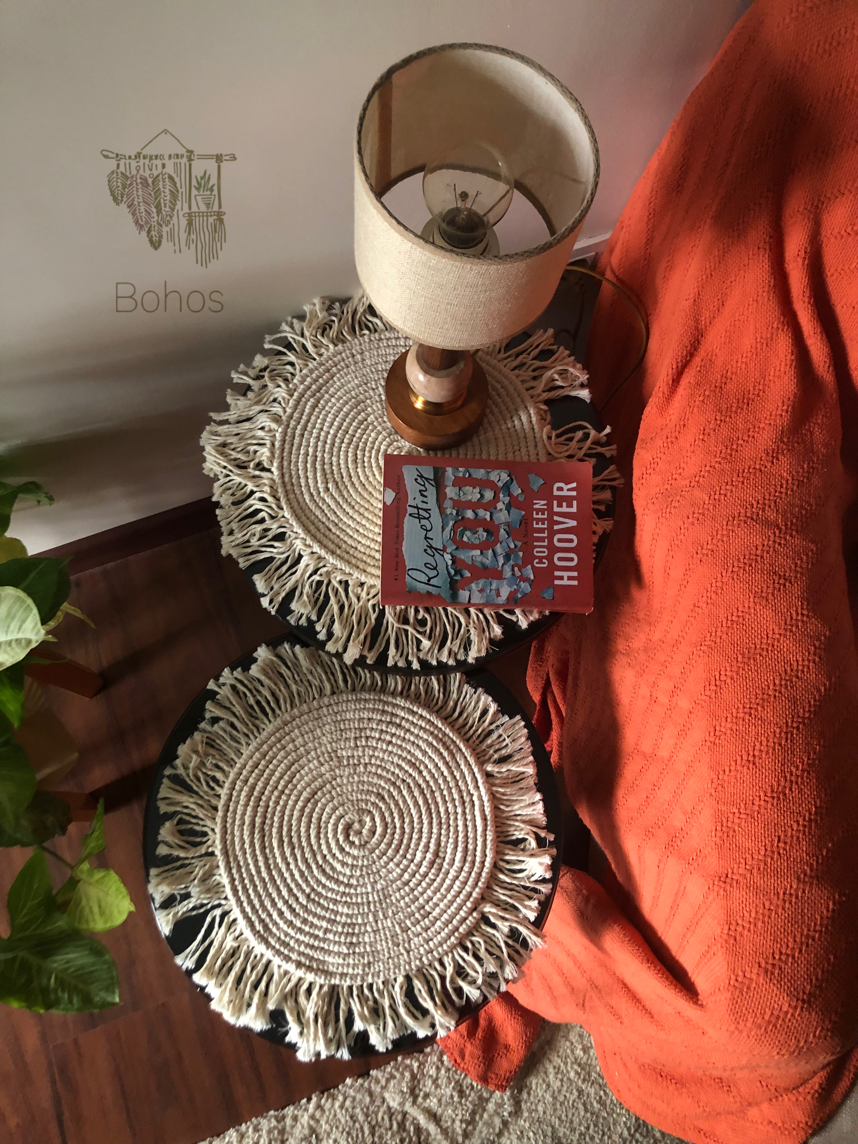 Macrame Round Table Runner 