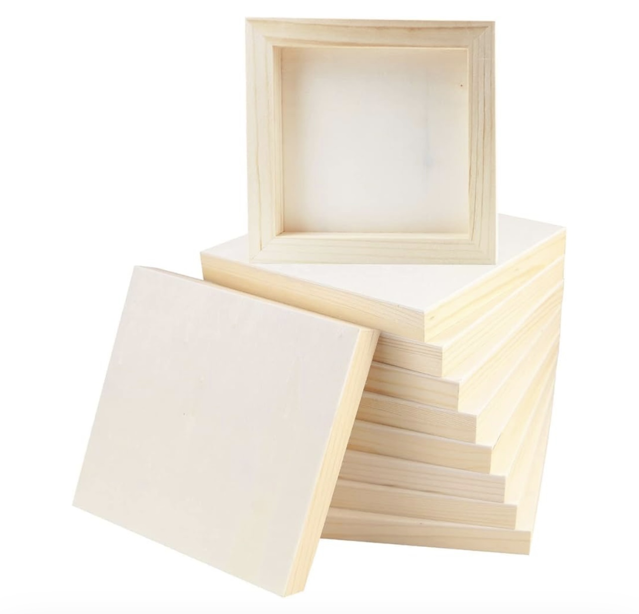 Hand-painted on wood