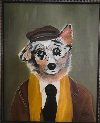 Custom Pet Portrait on canvas