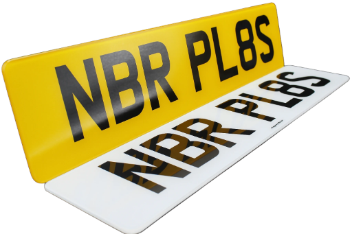 Standard 2D Number Plate