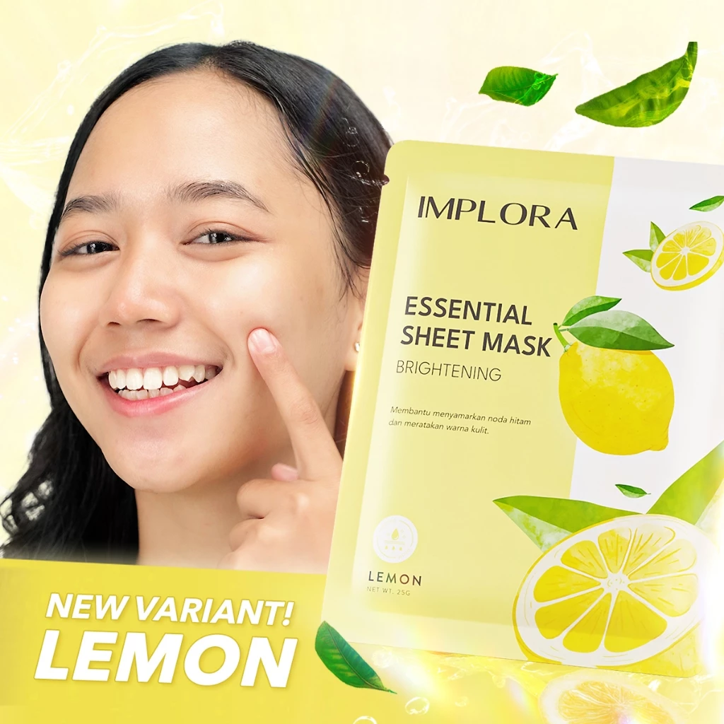 Implora Essential Sheet Mask - buy 1 get 2