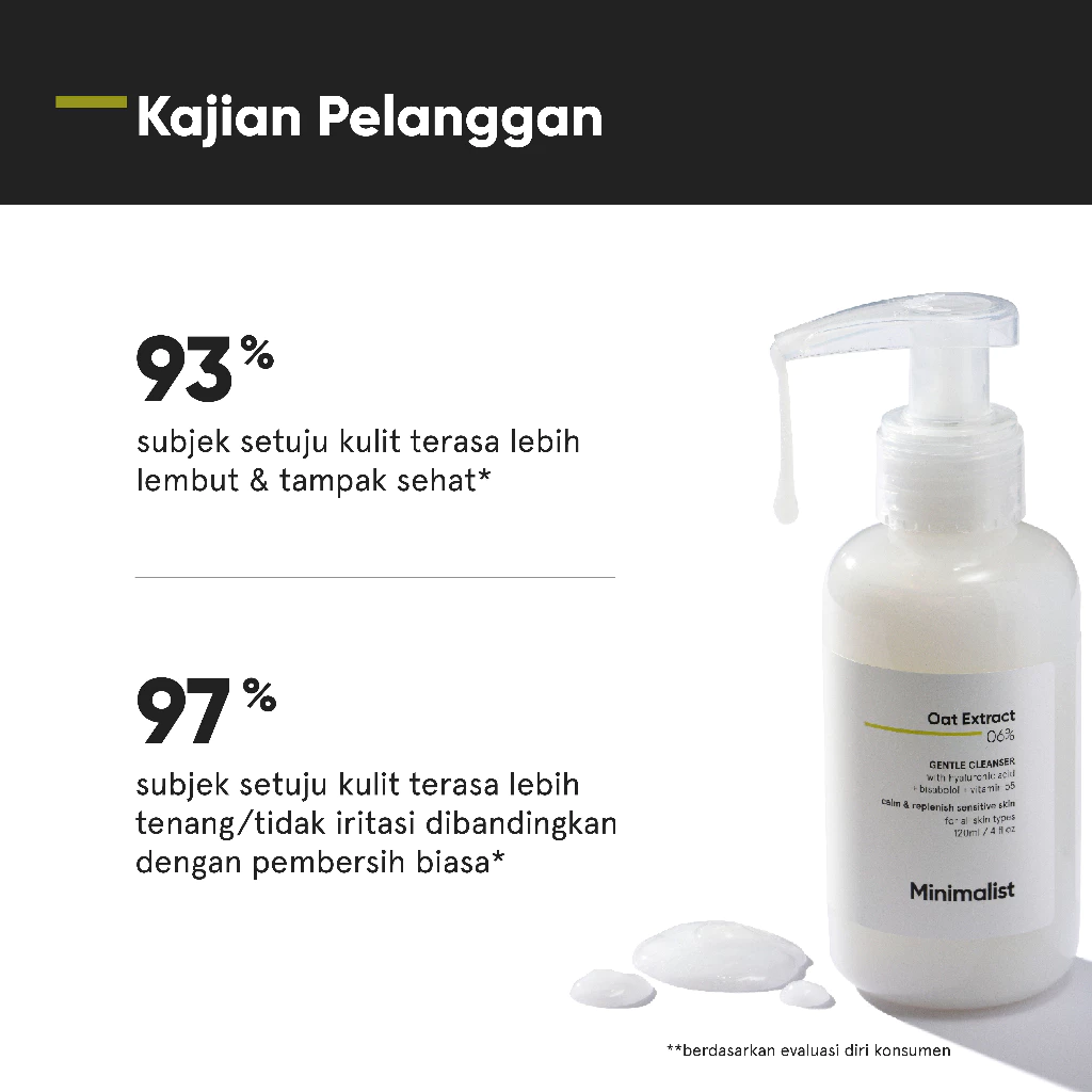 Minimalist 6% Oat Extract Gentle Cleanser
