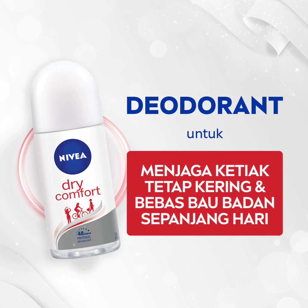 NIVEA Personal Care Deodorant Dry Comfort Roll-On