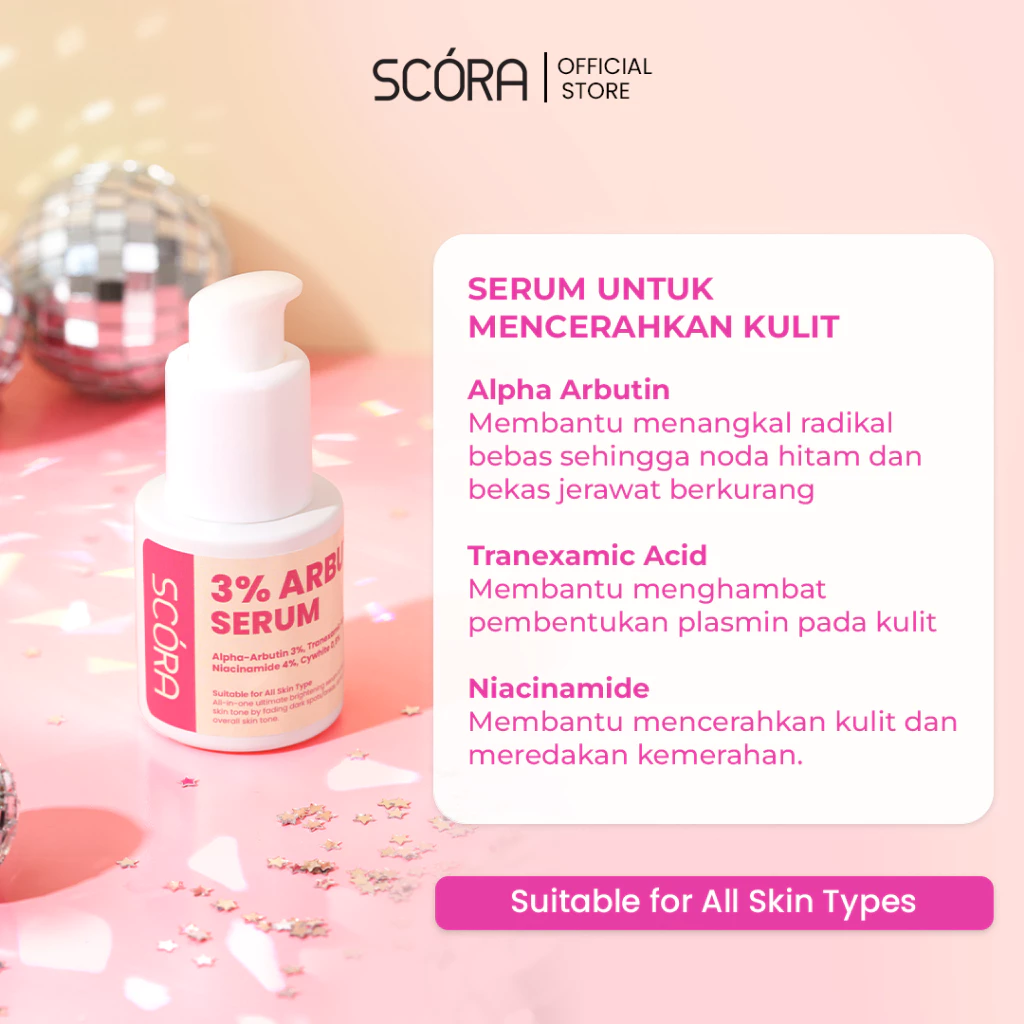 SCORA 3% Arbutin Serum 20 ml