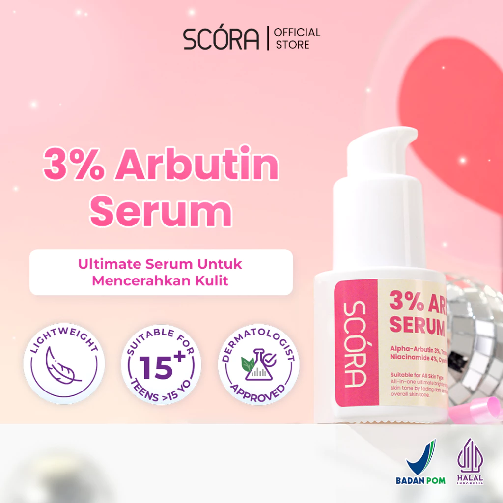 SCORA 3% Arbutin Serum 20 ml