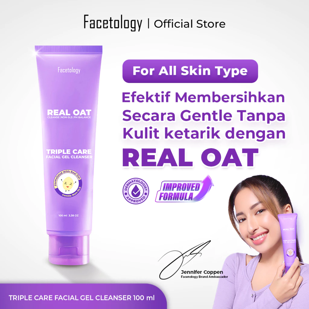 Facetology Triple Care Facial Gel Cleanser