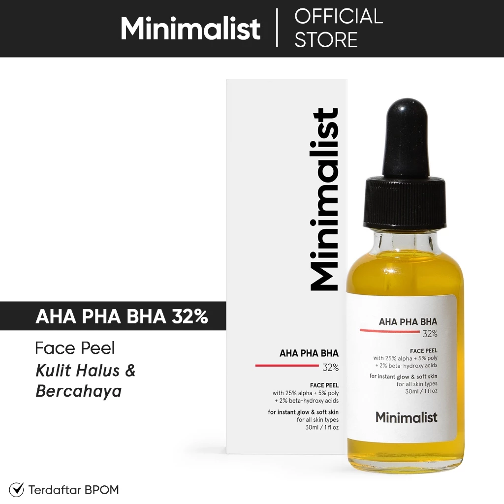 Minimalist 32% AHA BHA PHA Face Peel