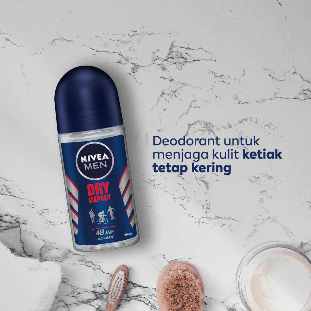 NIVEA Personal Care Deodorant Dry Impact Roll-On