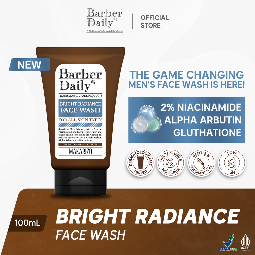 Barber Daily Bright Radiance Face Wash