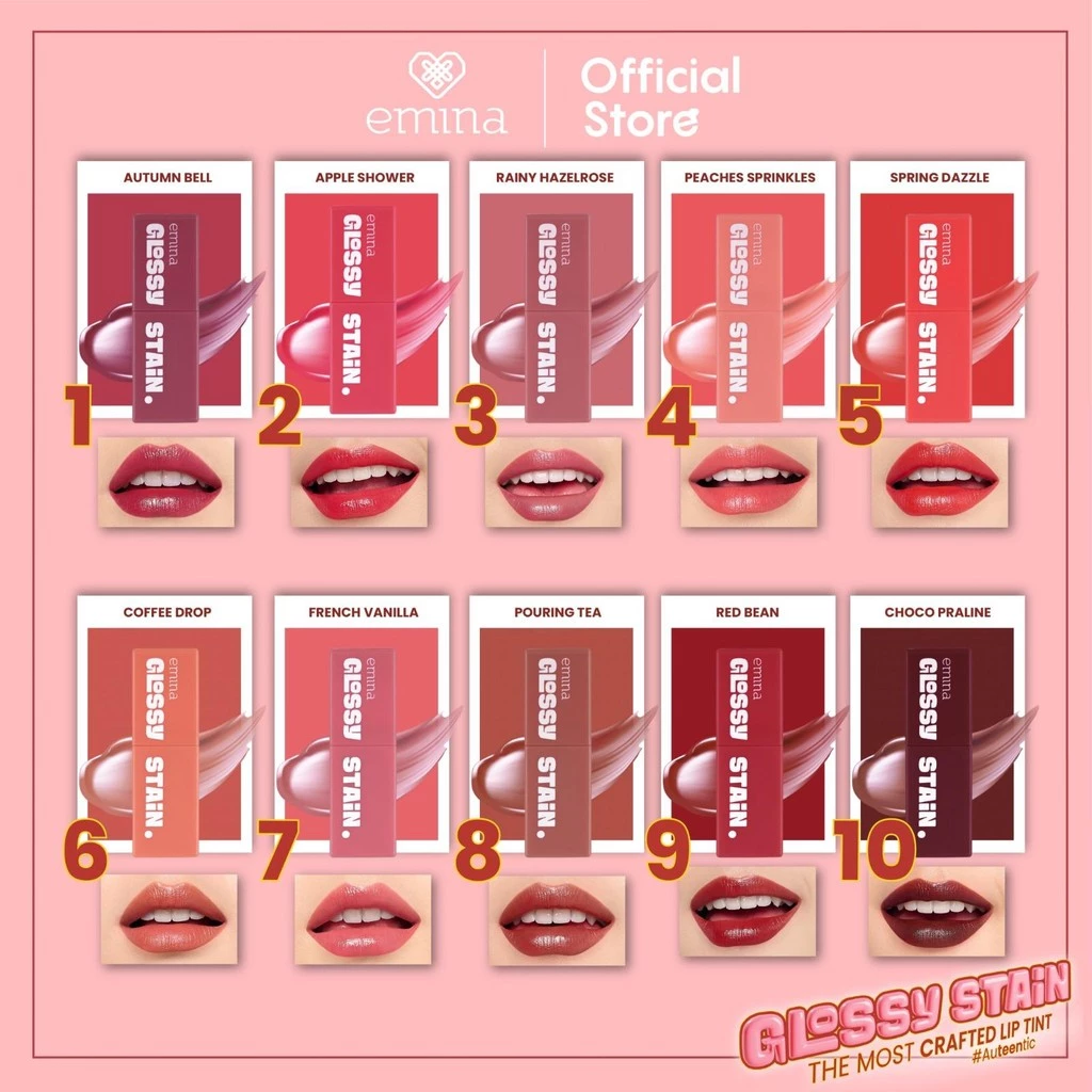 Emina Glossy Stain x Muzik Tiger