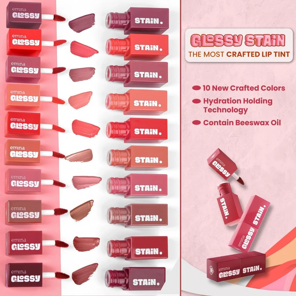Emina Glossy Stain x Muzik Tiger