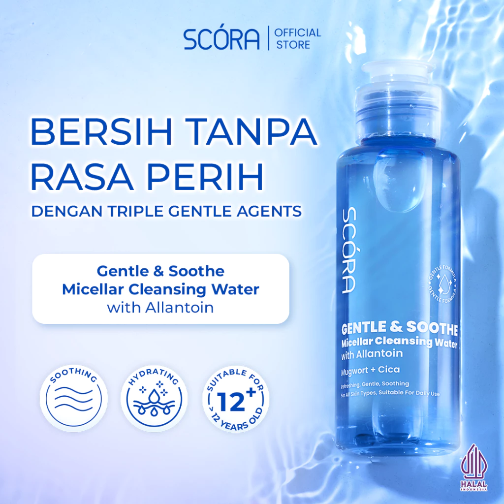 SCORA Gentle & Soothe Micellar Cleansing Water 100 ml