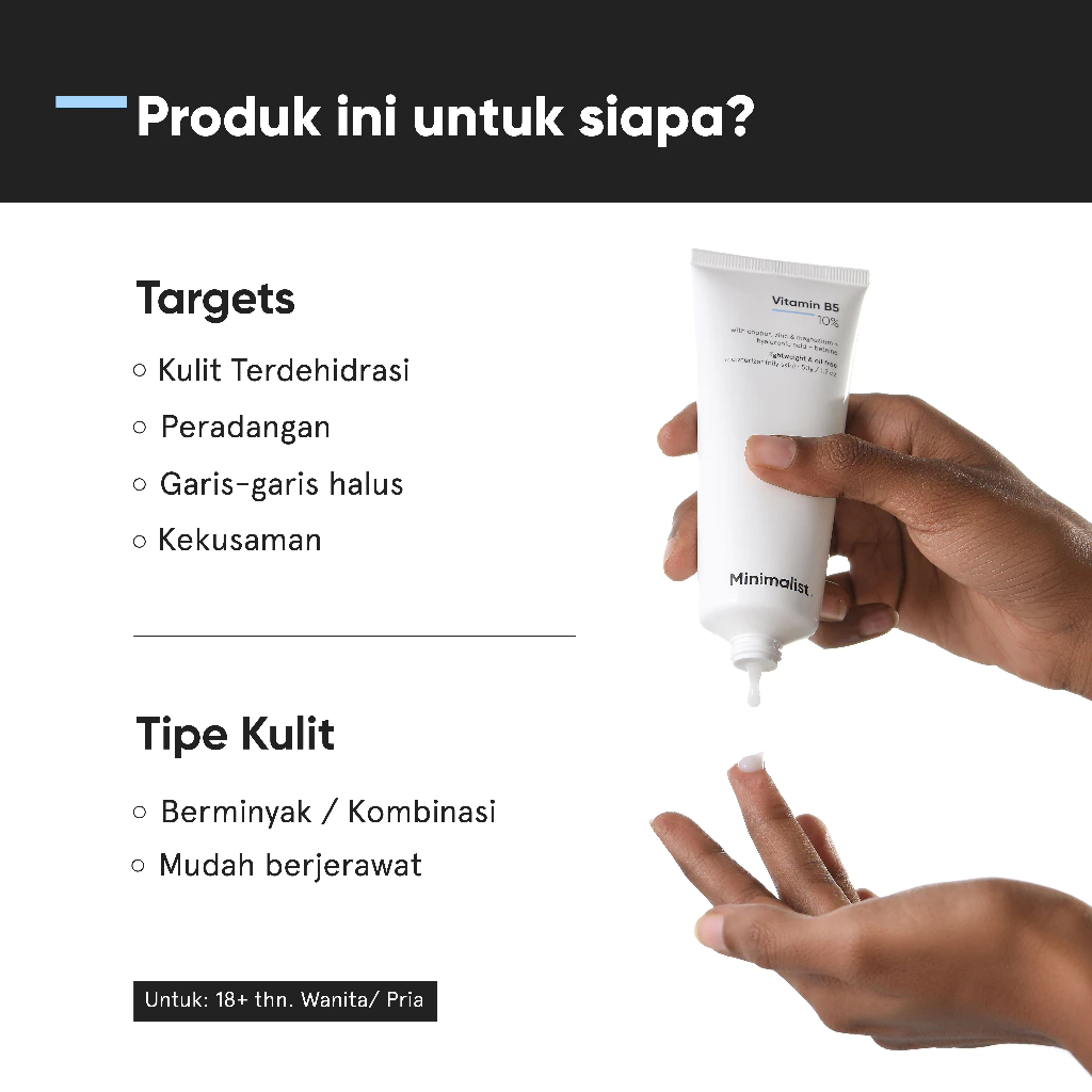 Minimalist 10% Vitamin B5 Moisturizer