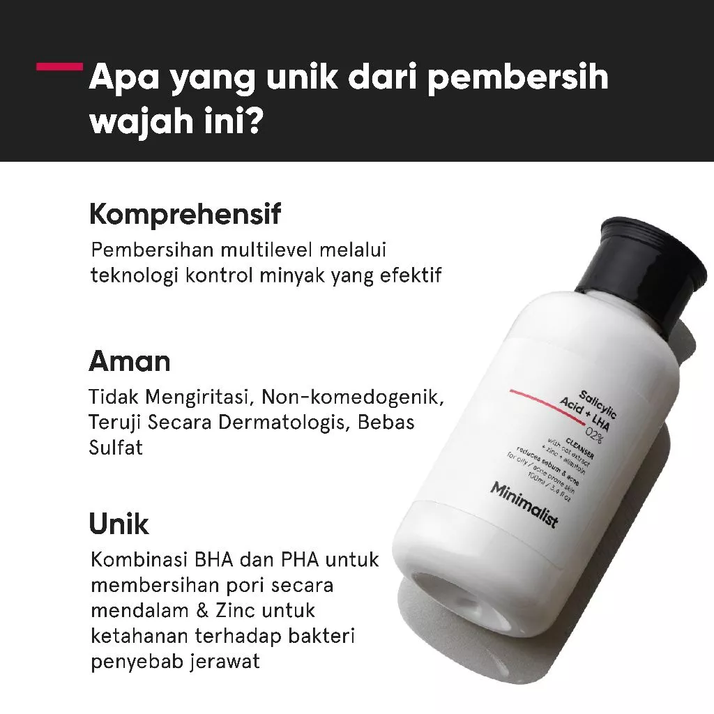 Minimalist 2% Salicylic Acid Cleanser