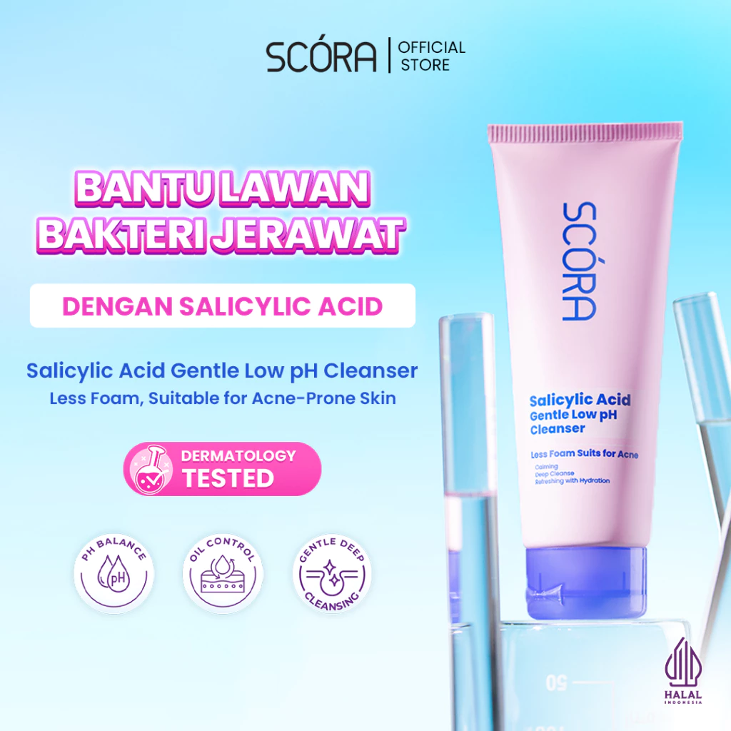 SCORA Salicylic Acid Gentle Low pH Cleanser